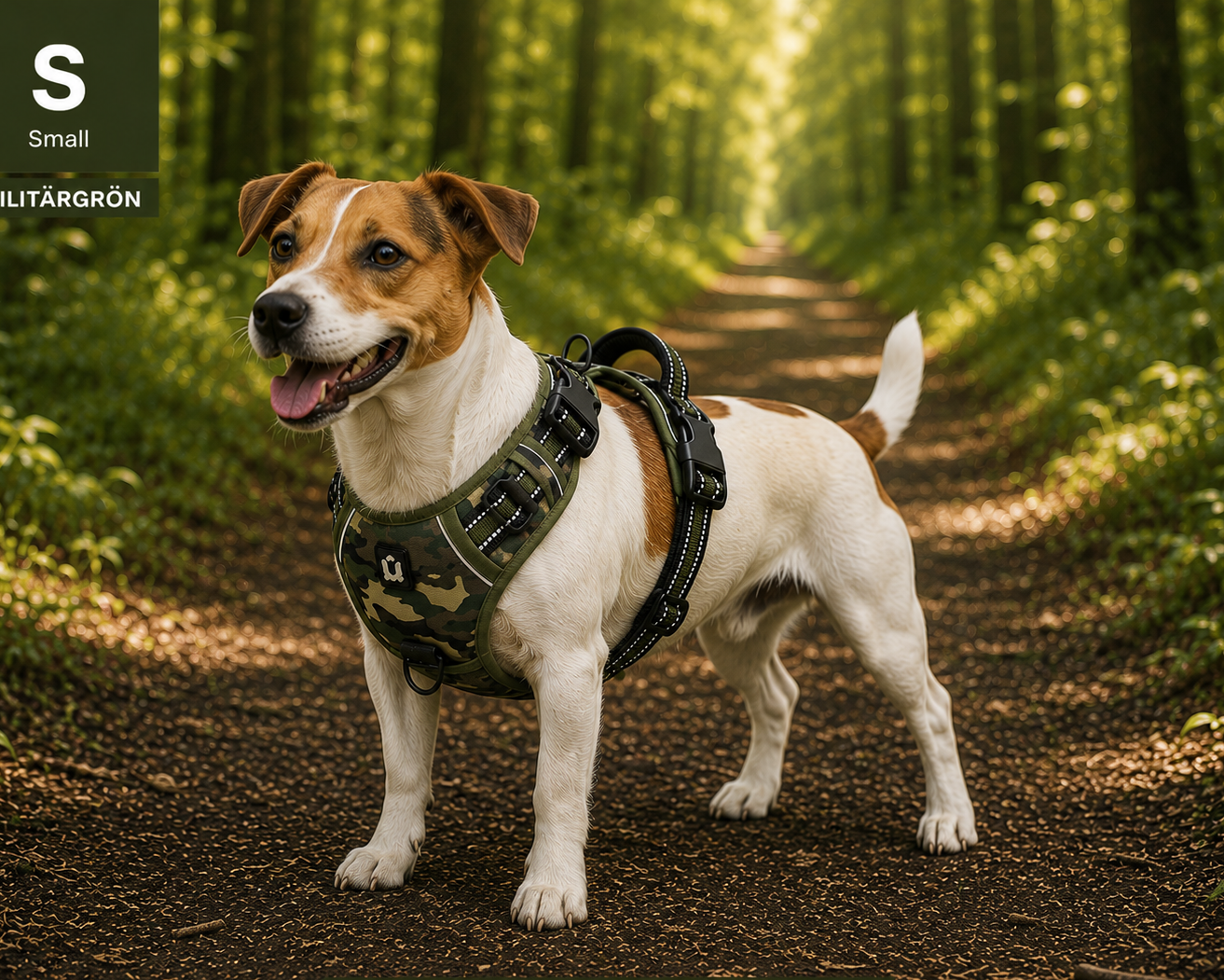Hundsele – No Pull med Mjuk Vaddering & Handtag