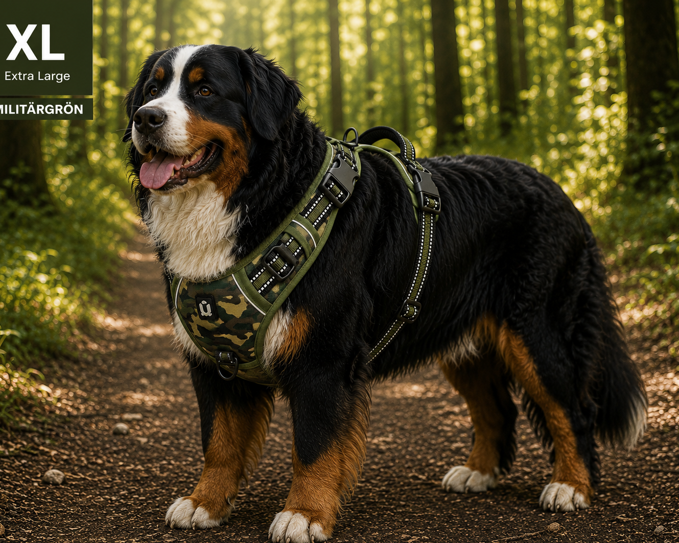 Hundsele – No Pull med Mjuk Vaddering & Handtag